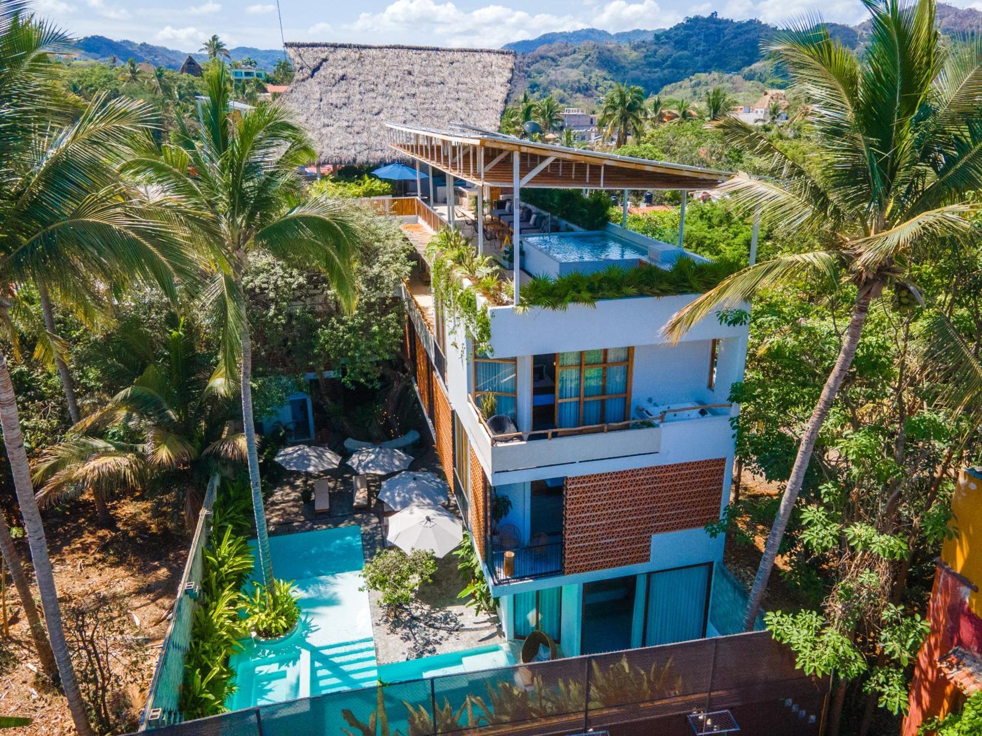 Agua De Luna Hotel Boutique, San Pancho Nayarit 圣法兰西斯克 外观 照片